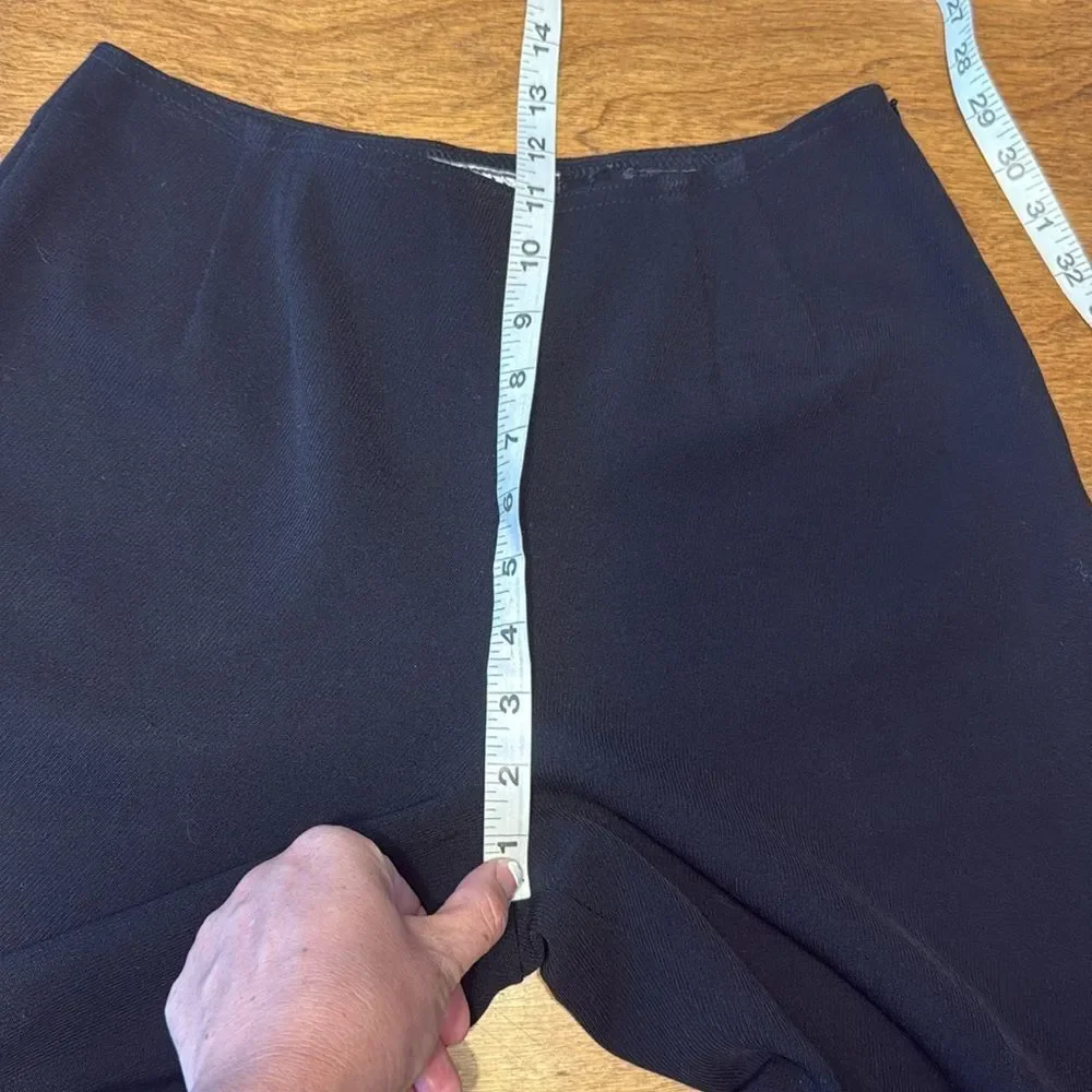 Thalian Sleek Black Pants